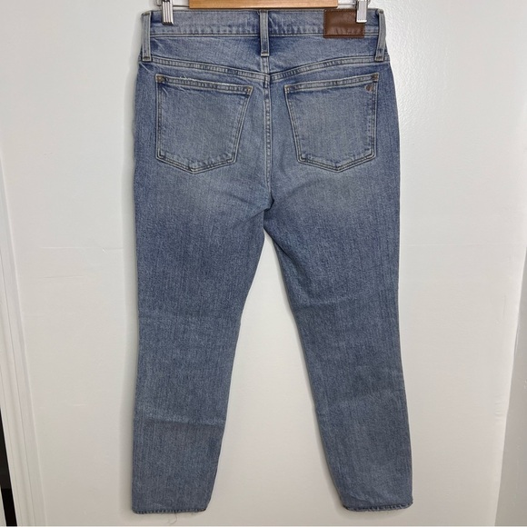 MADEWELL Tomboy Straight Light Wash Denim Jeans - Picture 7 of 7